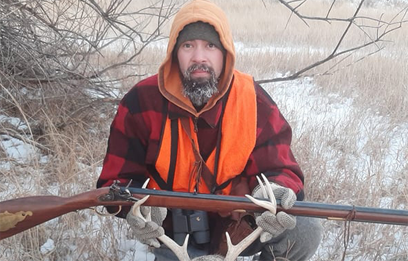 Caleb Hinkle and family