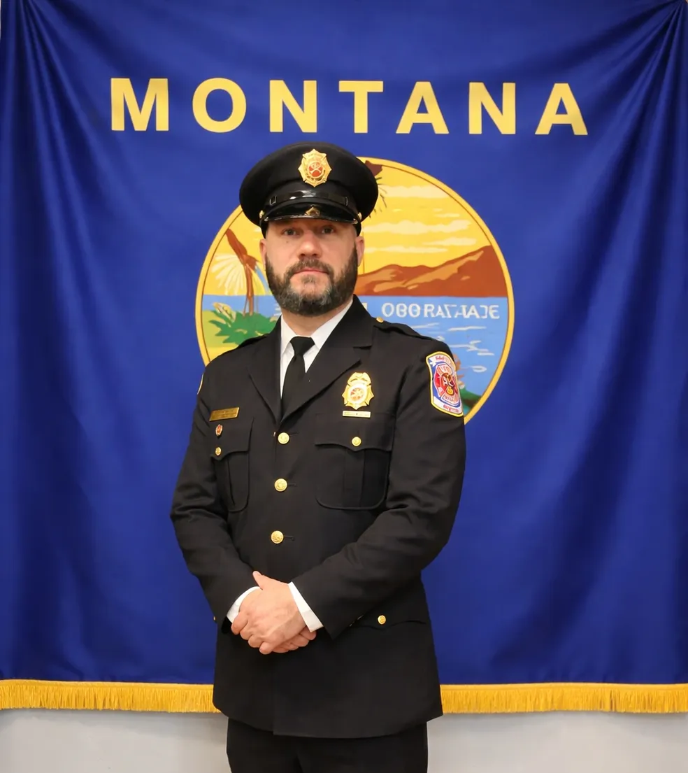 Ken Allen - Officer, Montana Flag