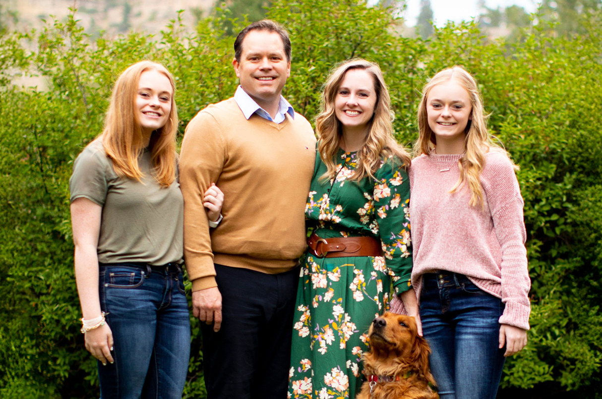 Ed Walker and family